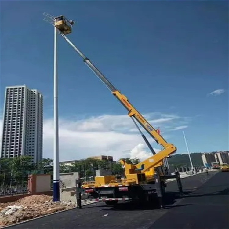 翁田镇维修路灯的曲臂升降车出租